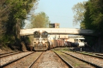 NS transfer backing up into UP yard